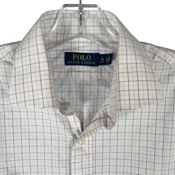 Polo Ralph Lauren Mens Shirt 16 Office Work Capsule Everyday Basic Staple Dress - Picture 2 of 11